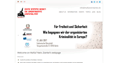 Desktop Screenshot of mafianeindanke.de