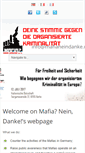 Mobile Screenshot of mafianeindanke.de